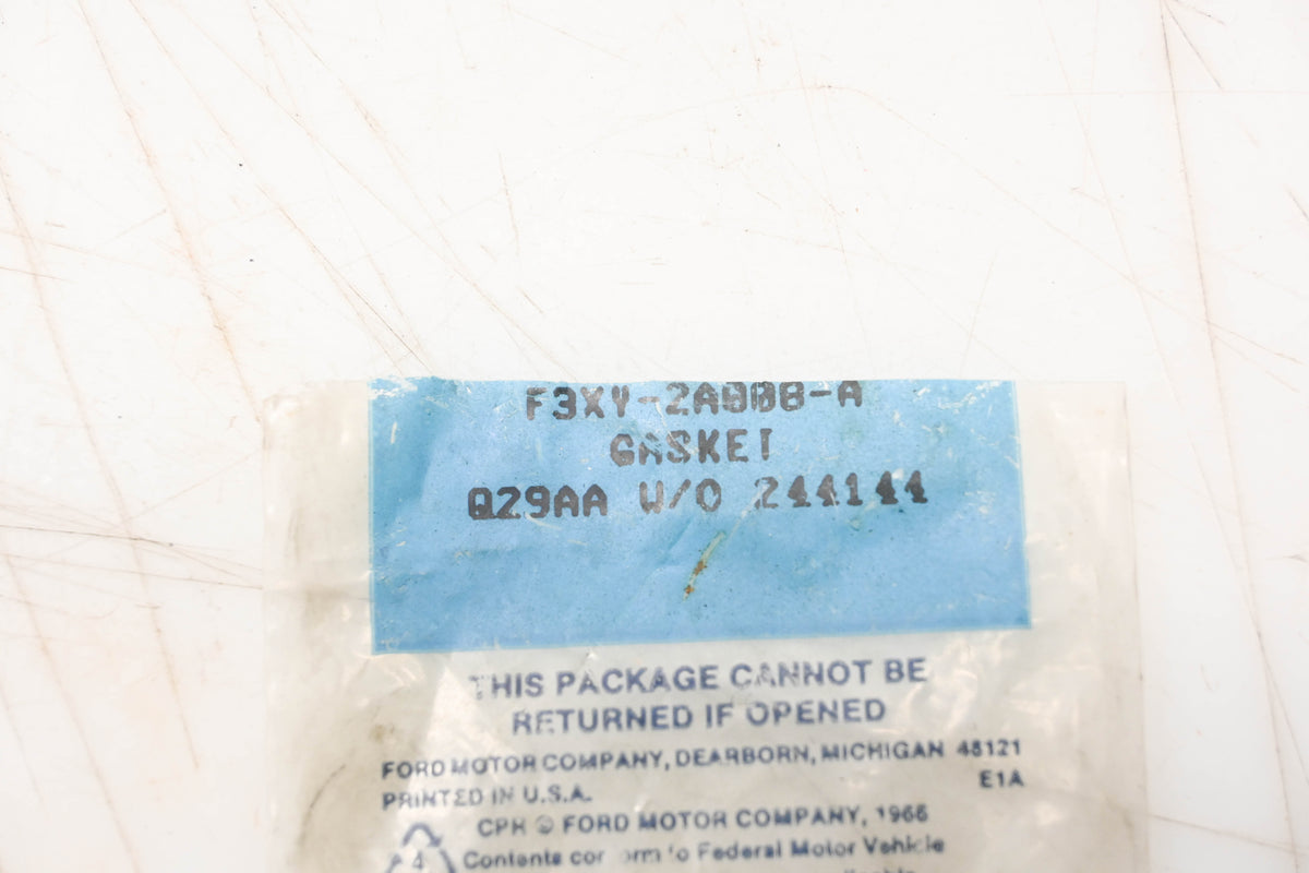New OEM Ford F3XY-2A008-A Gasket NOS