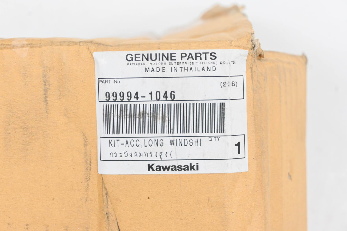 New OEM Kawasaki 99994-1046 Ninja 400 Clear Windscreen NOS