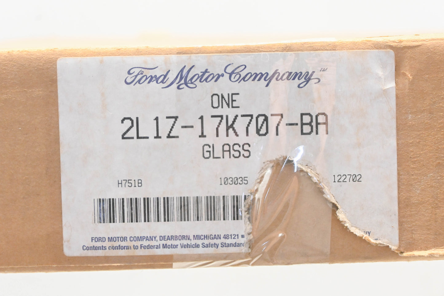 New OEM Ford 2L1Z-17K707-BA Arabic Left Heated Side Mirror NOS