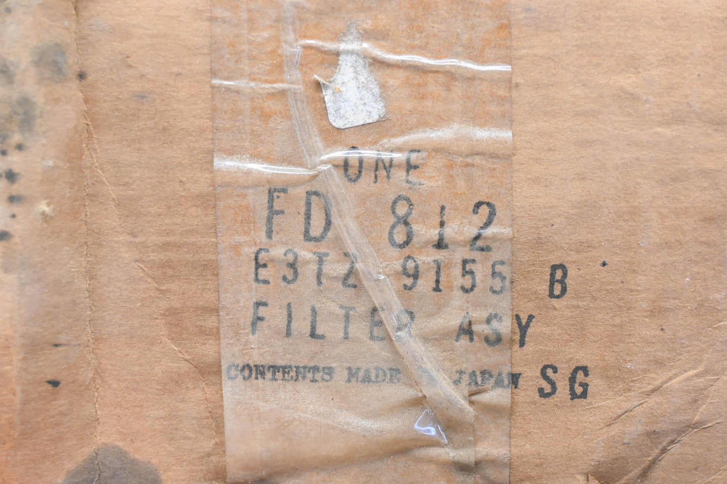 New OEM Motorcraft FD-812, E3TZ-9155-B, FD812 Fuel Filter Assembly NOS