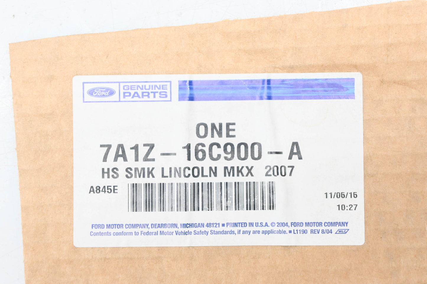 New OEM Ford 7A1Z-16C900-A Hood Air Deflector Kit NOS