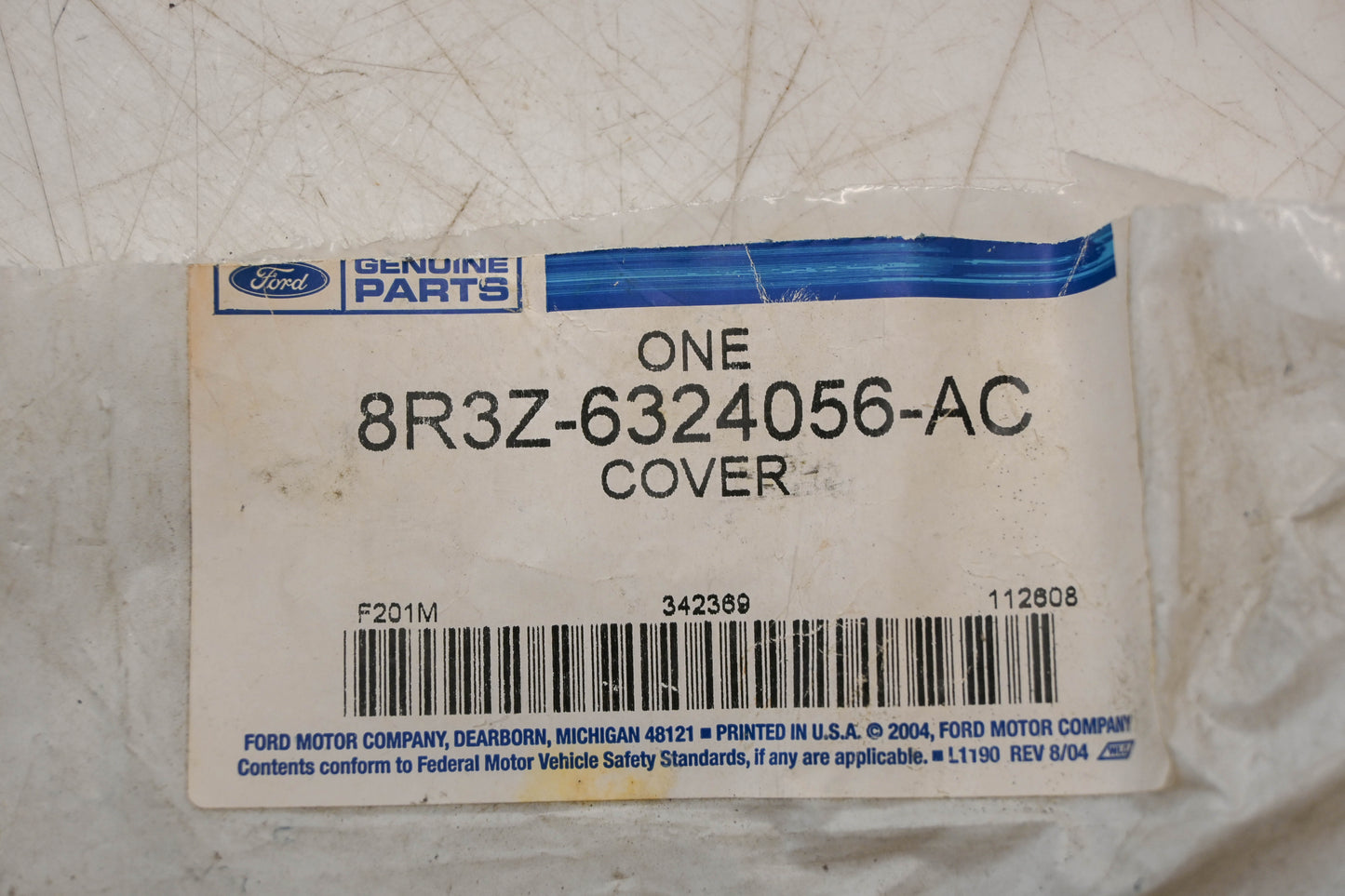 New OEM Ford 8R3Z-6324056-AC Interior Door Trim Cover NOS