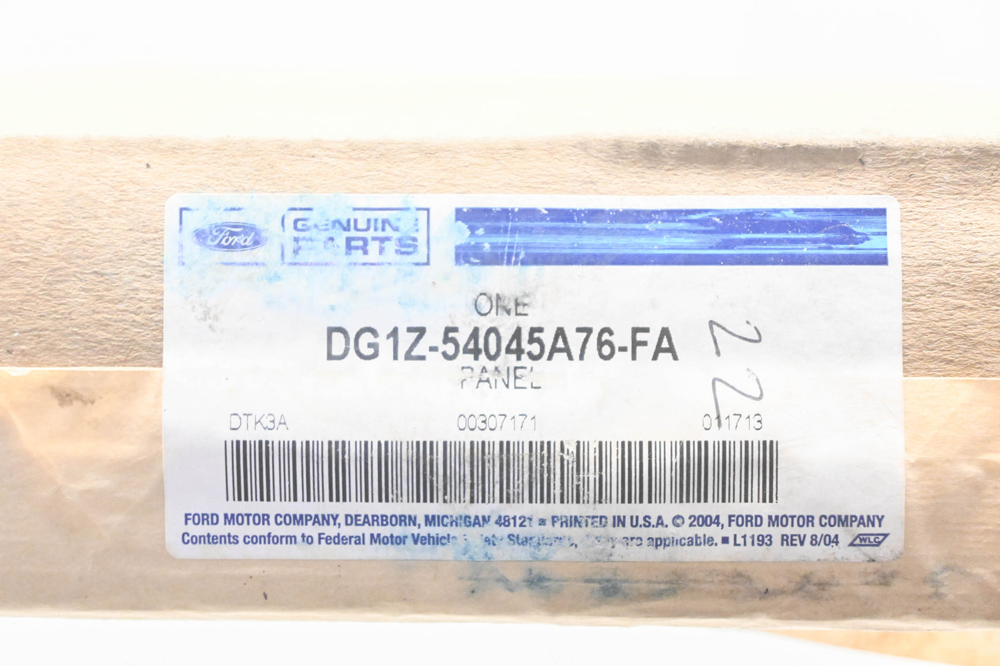 New OEM Ford DG1Z-54045A76-FA Console Finish Panel NOS