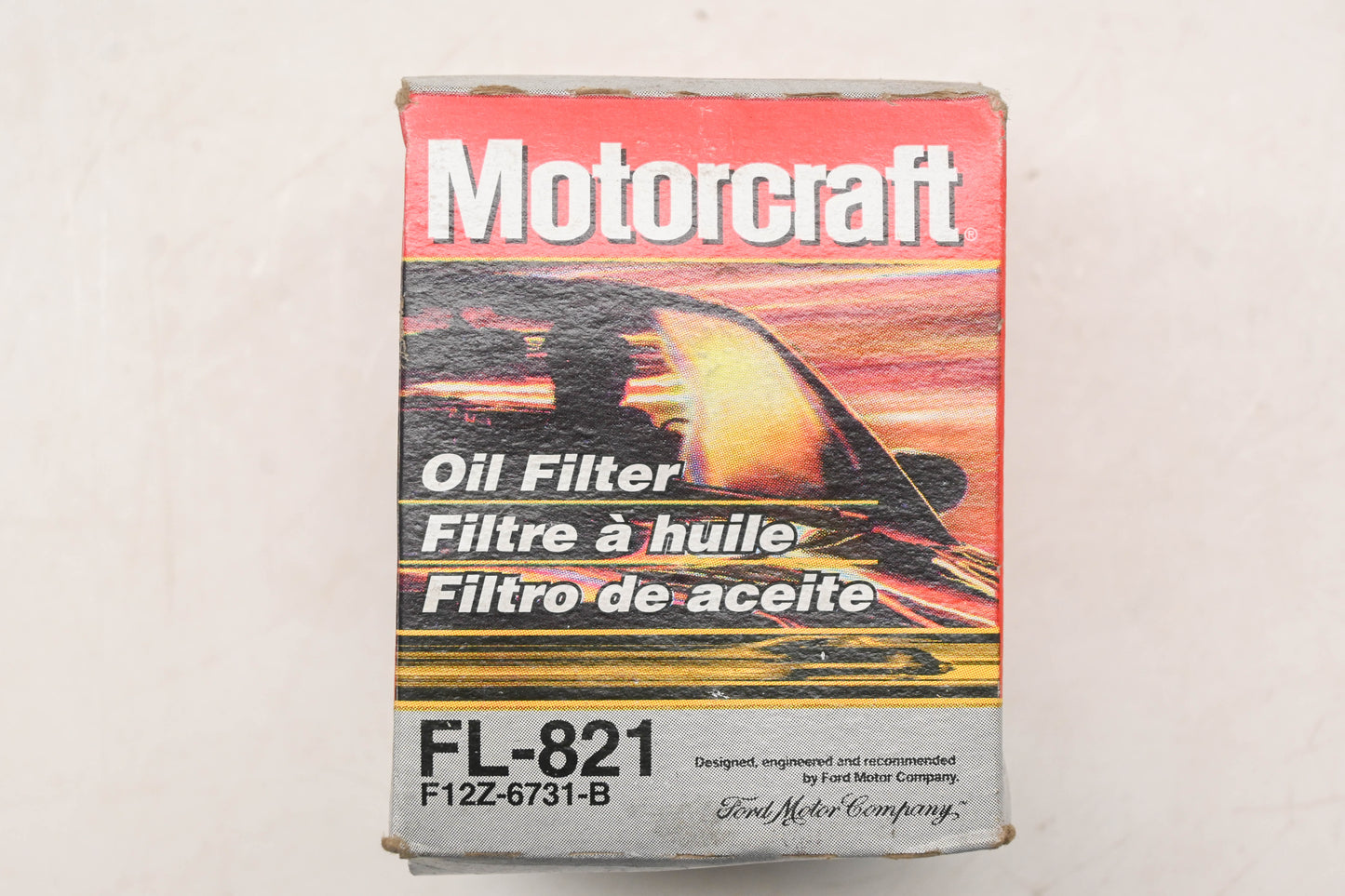 New OEM Motorcraft FL-821, F12Z-6731-B, FL821 Oil Filter NOS