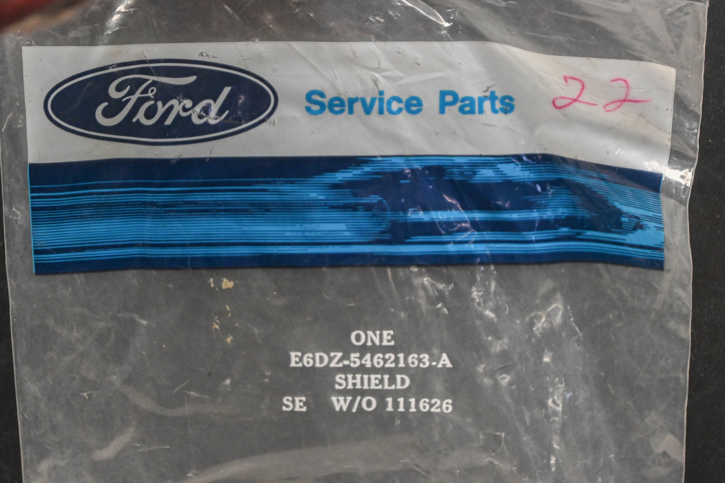 New OEM Ford E6DZ-5462163-A Front Left Seat Track Outer Shield NOS