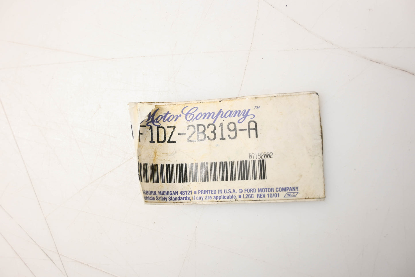 New OEM Ford F1DZ-2B319-A 18.5" Hose NOS