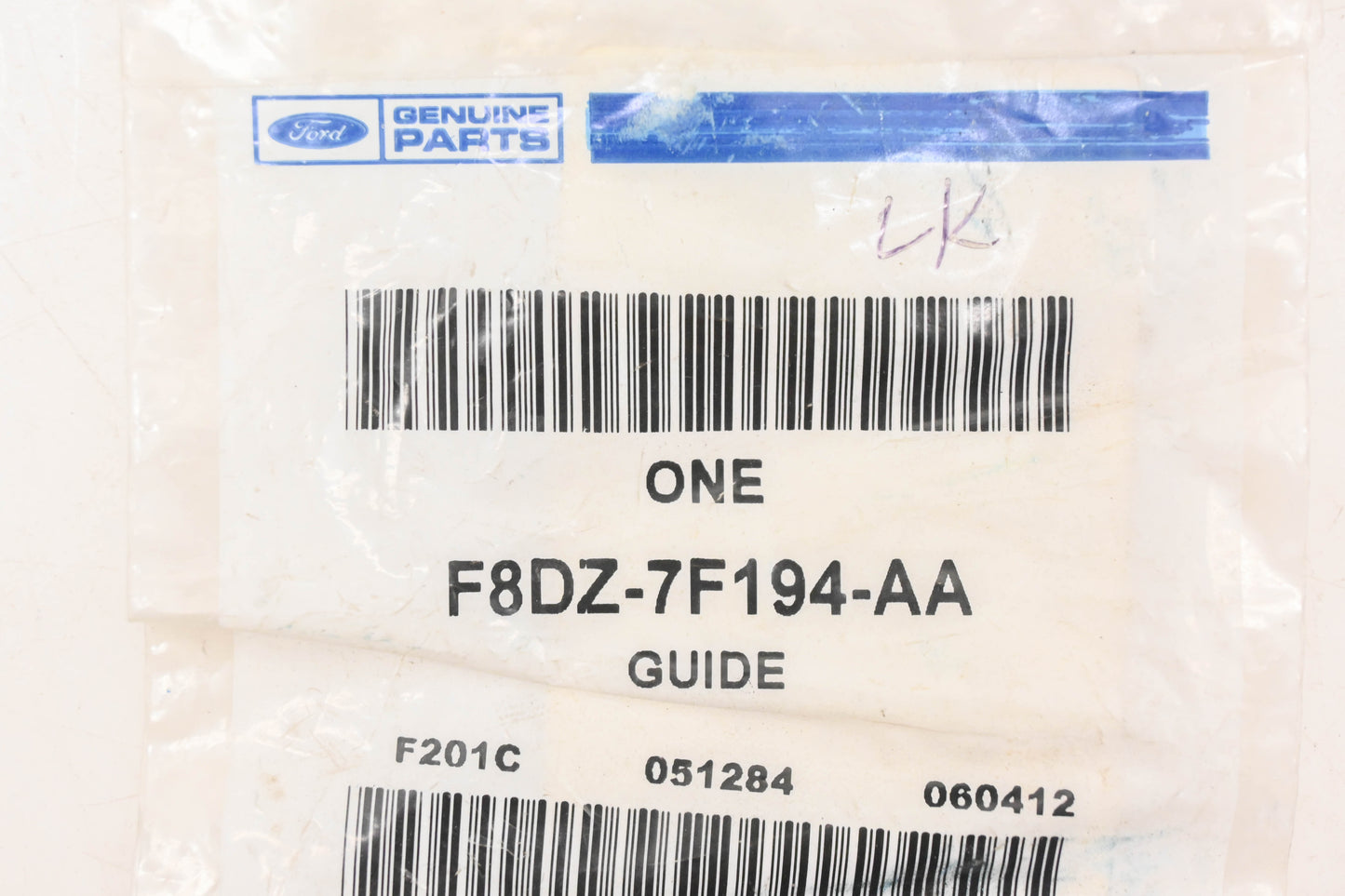 New OEM Ford F8DZ-7F194-AA Forward Clutch Control Valve Clip Guide NOS