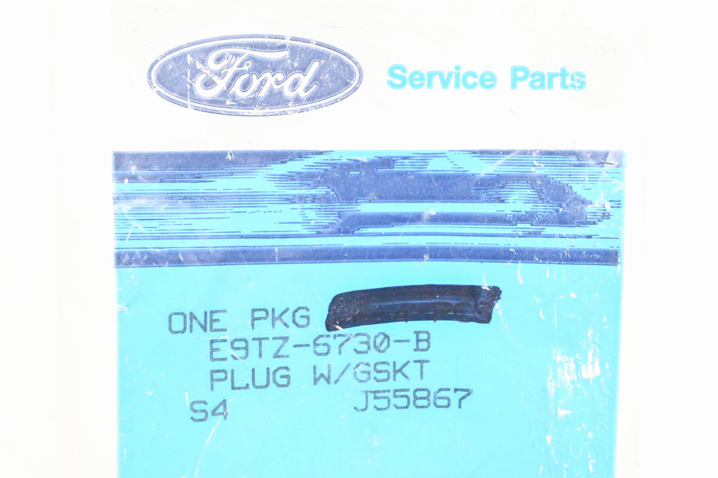 New OEM Ford E9TZ-6730-B Drain Plug With Gasket NOS