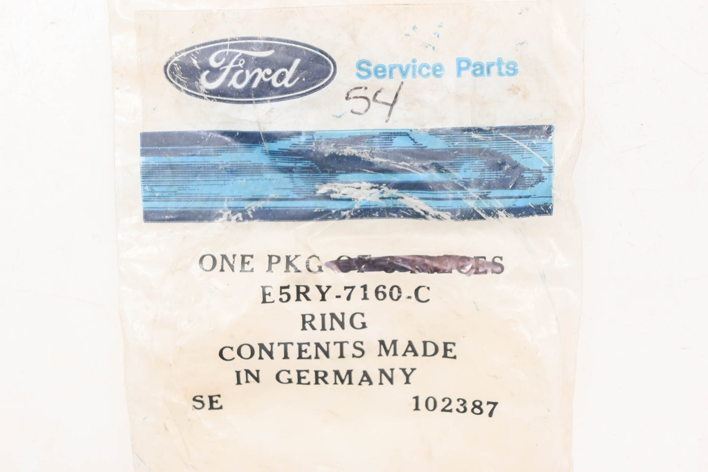 New OEM Ford E5RY-7160-C Snap Ring NOS