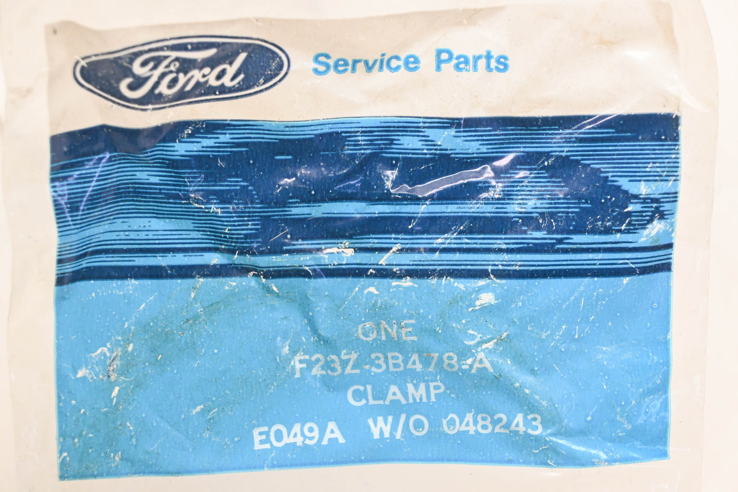 New OEM Ford F23Z-3B478-A Boot Band Clamp NOS