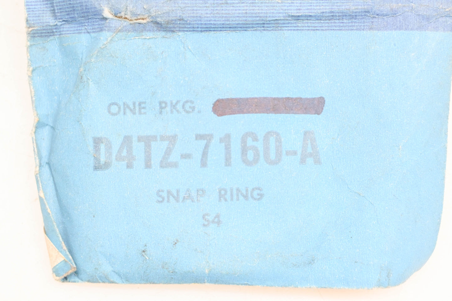 New OEM Ford D4TZ-7160-A Helix Snap Ring NOS