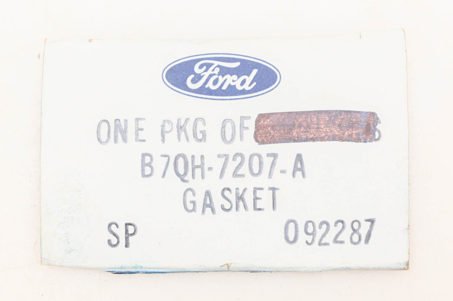 New OEM Ford B7QH-7207-A Gear Shifter Housing Cap Gasket NOS