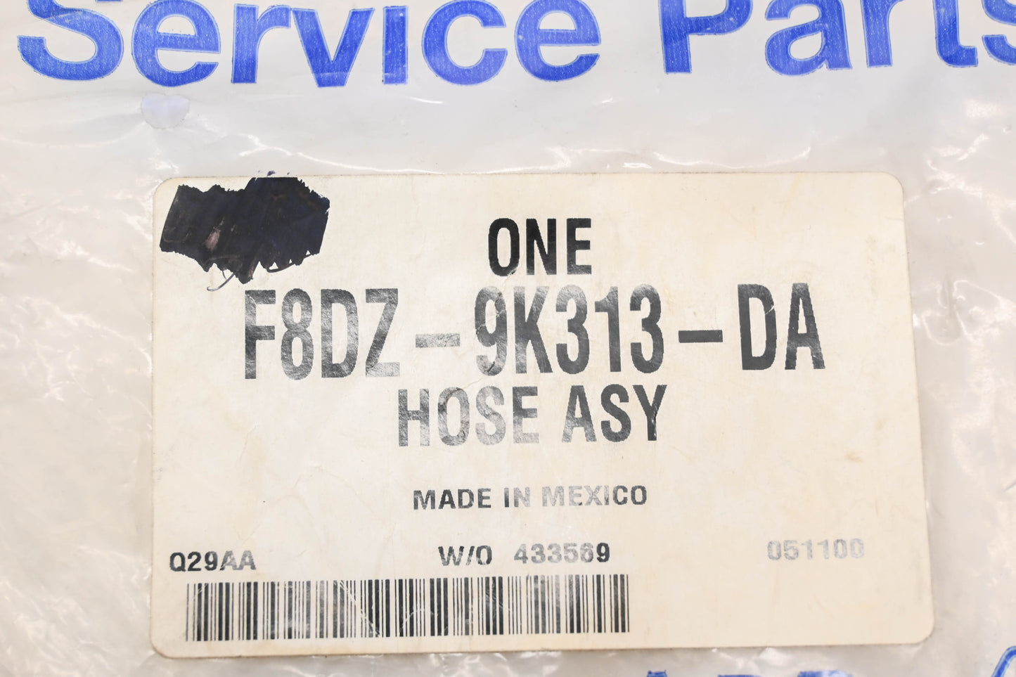 New OEM Ford F8DZ-9K313-DA Hose Assembly NOS