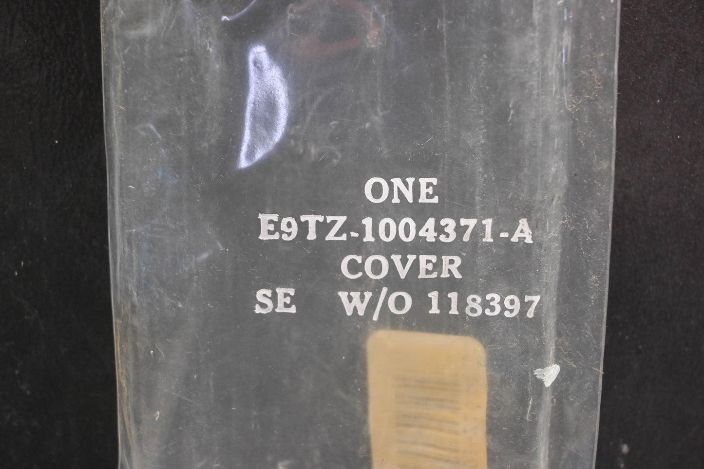 New OEM Ford E9TZ-1004371-A Radio Opening Plate Panel NOS