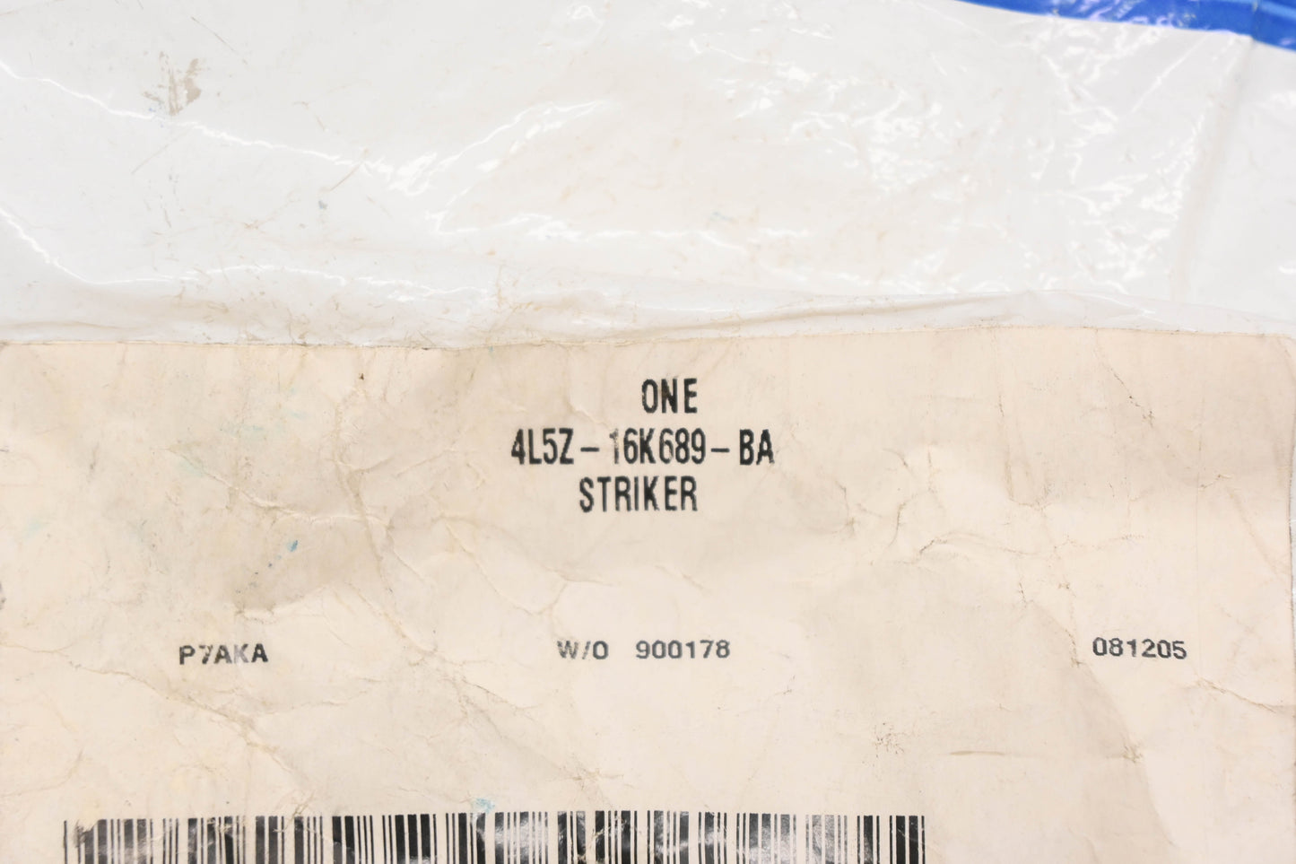 New OEM Ford 4L5Z-16K689-BA Hood Latch Striker NOS