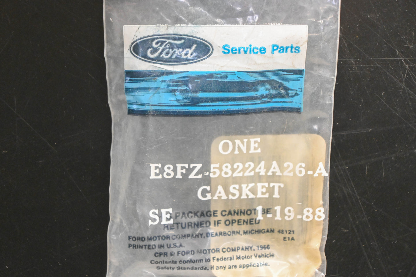 New OEM Ford E8FZ-58224A26-A Inside Door Handle Gasket NOS