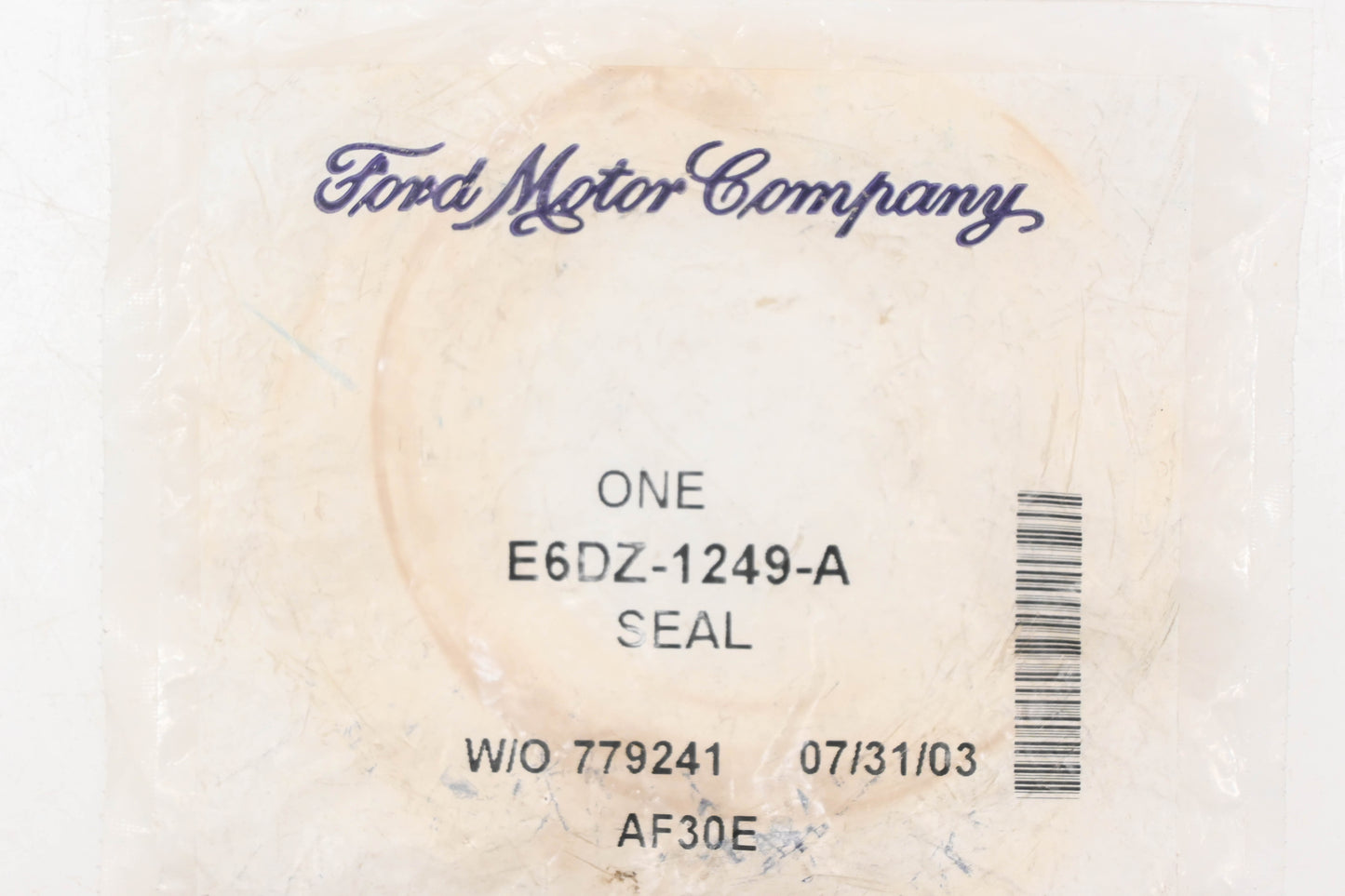 New OEM Ford E6DZ-1249-A Wheel Hub Seal NOS