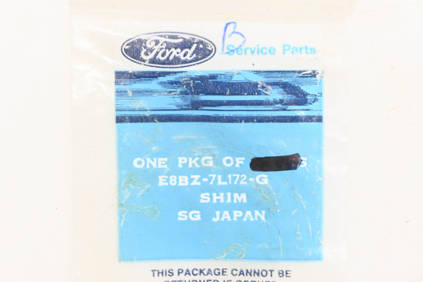 New OEM Ford E8BZ-7L172-G Transmission Input Bearing Shim NOS