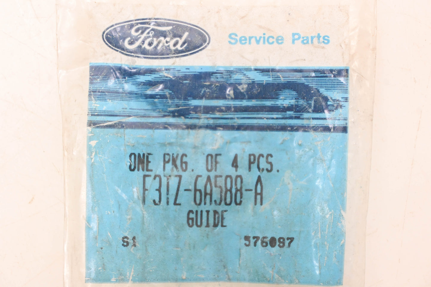 New OEM Ford F3TZ-6A588-A Engine Valve Guide Plates Qty 4 NOS