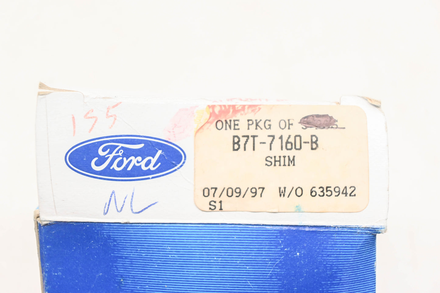 New OEM Ford B7T-7160-B Output Shaft Shims Qty 4 NOS