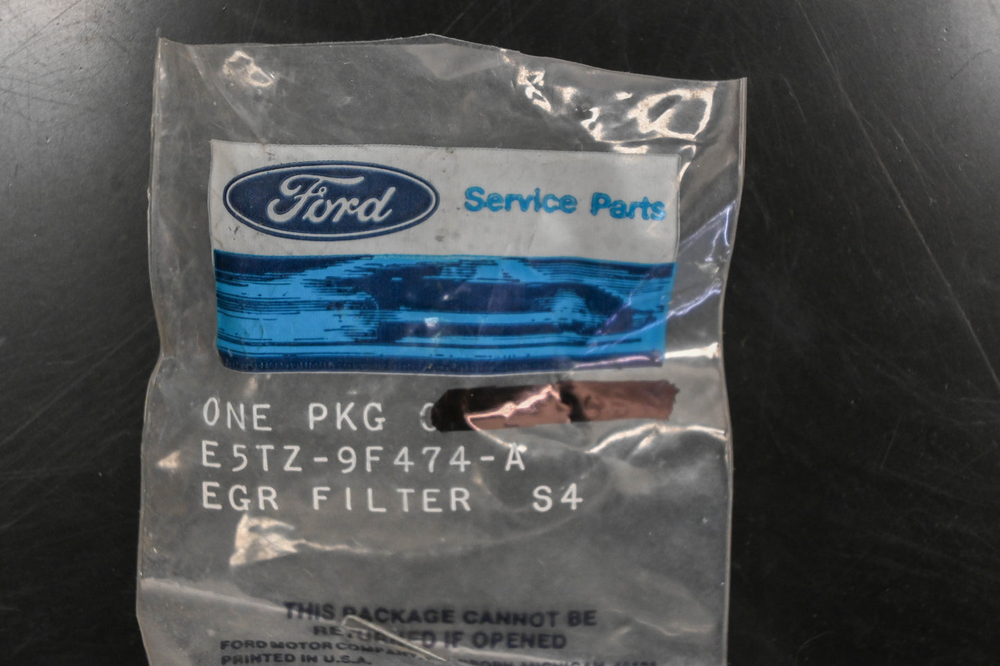 New OEM Ford E5TZ-9F474-A EGR Valve Filter NOS