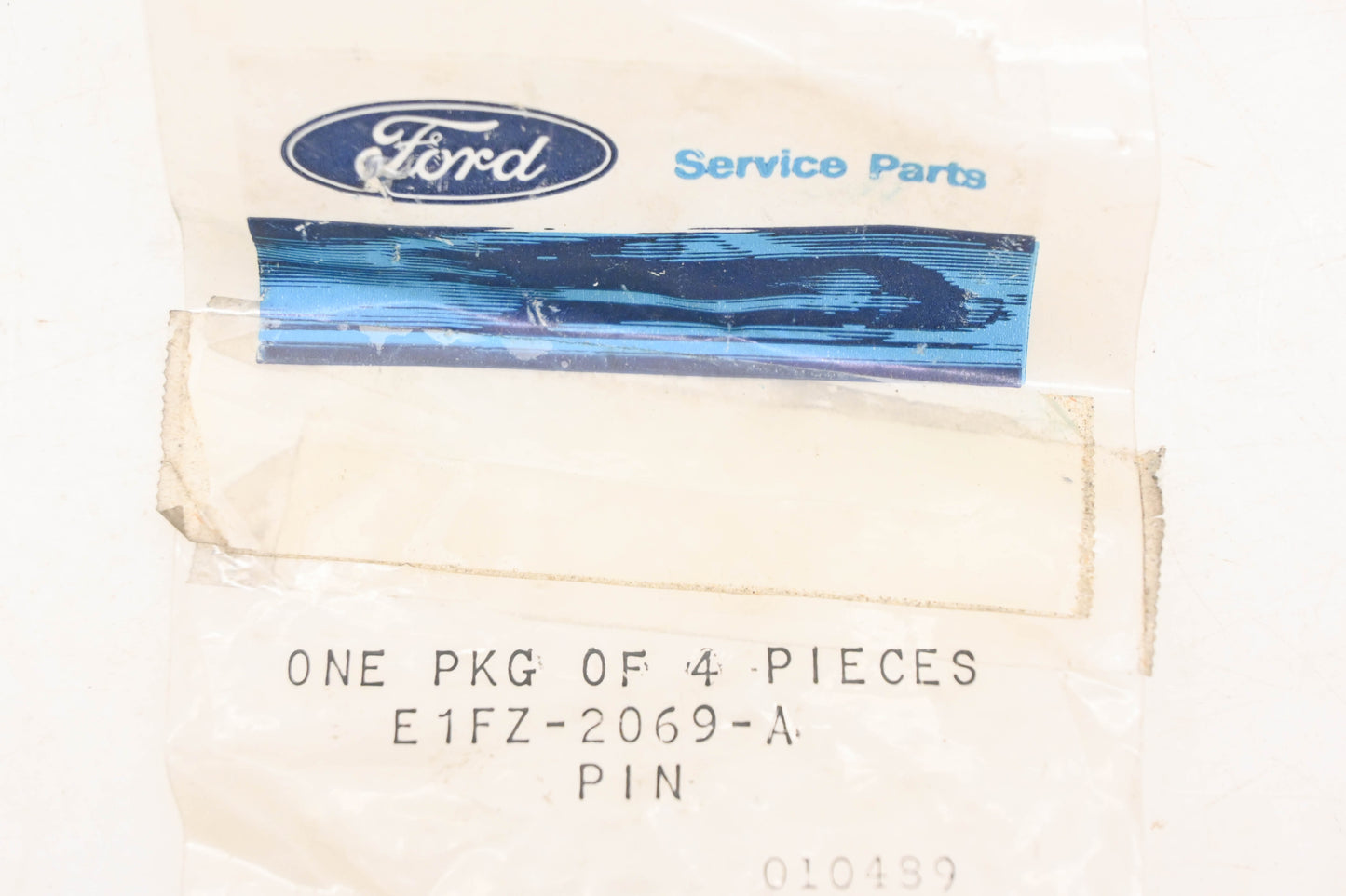 New OEM Ford E1FZ-2069-A Brake Shoe Hold Down Pins Qty 4 NOS