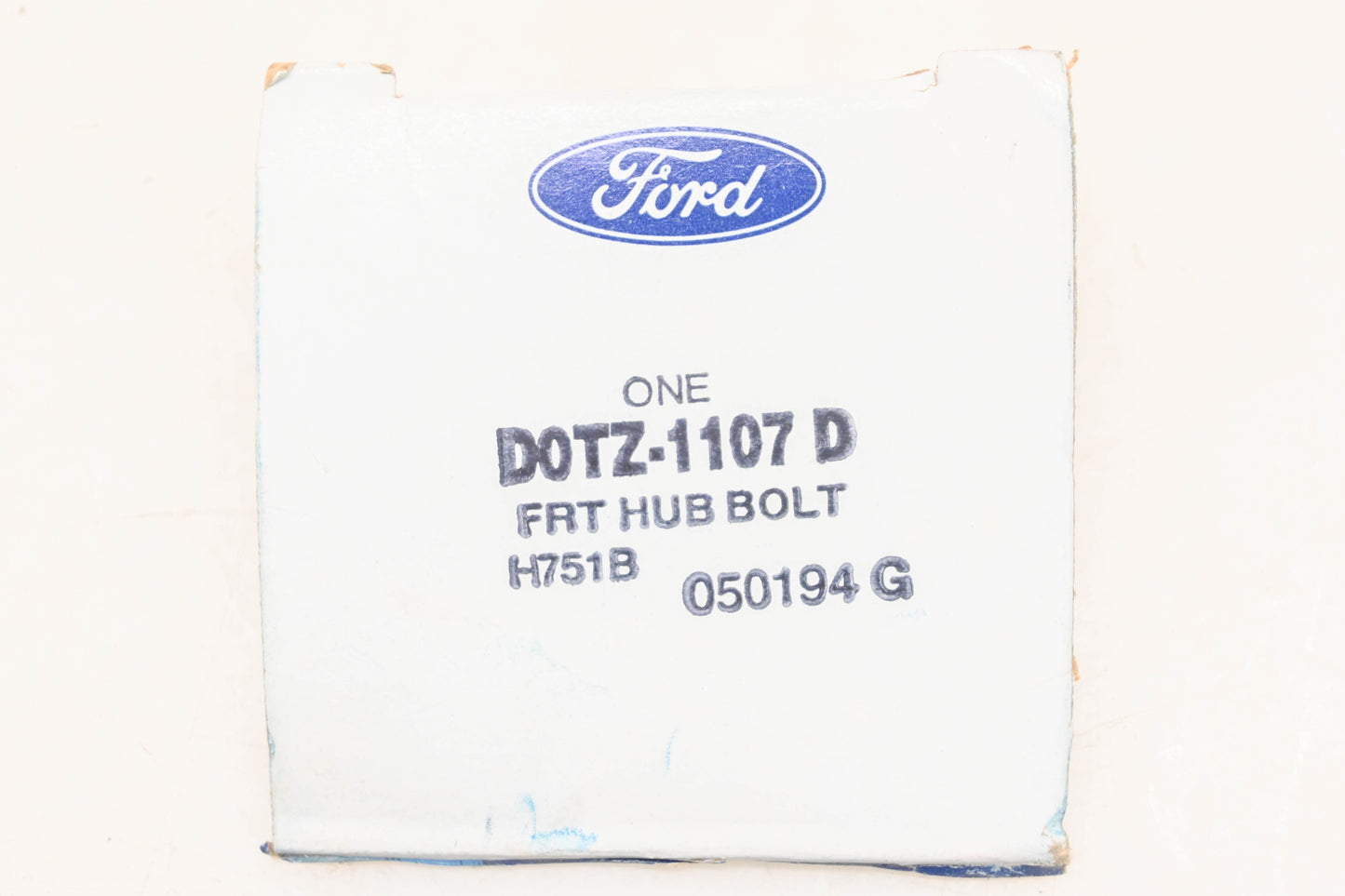 New OEM Ford D0TZ-1107-D Front Wheel Hub Stud Bolt NOS