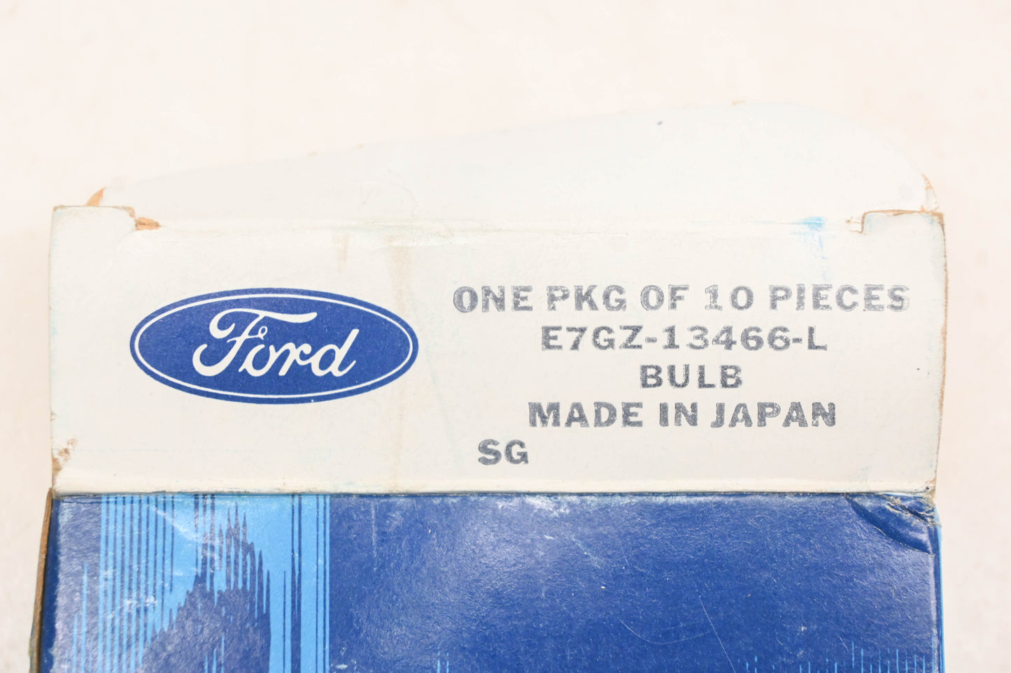 New OEM Ford E7GZ-13466-L Light 12v 20w Bulbs Qty 10 NOS