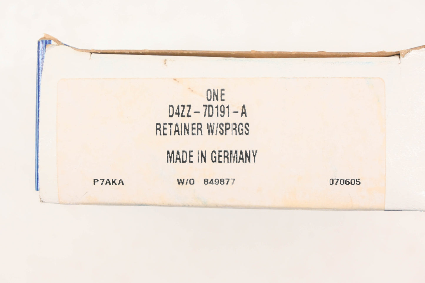 New OEM Ford D4ZZ-7D191-A Helical Compression Spring Retainer & Springs Kit NOS