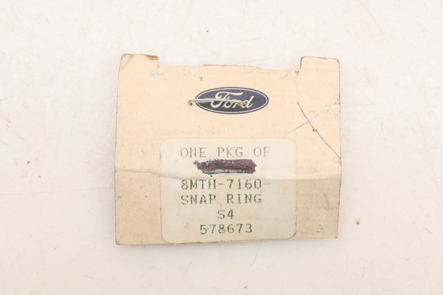 New OEM Ford 8MTH-7160 Snap Rings Qty 9 NOS