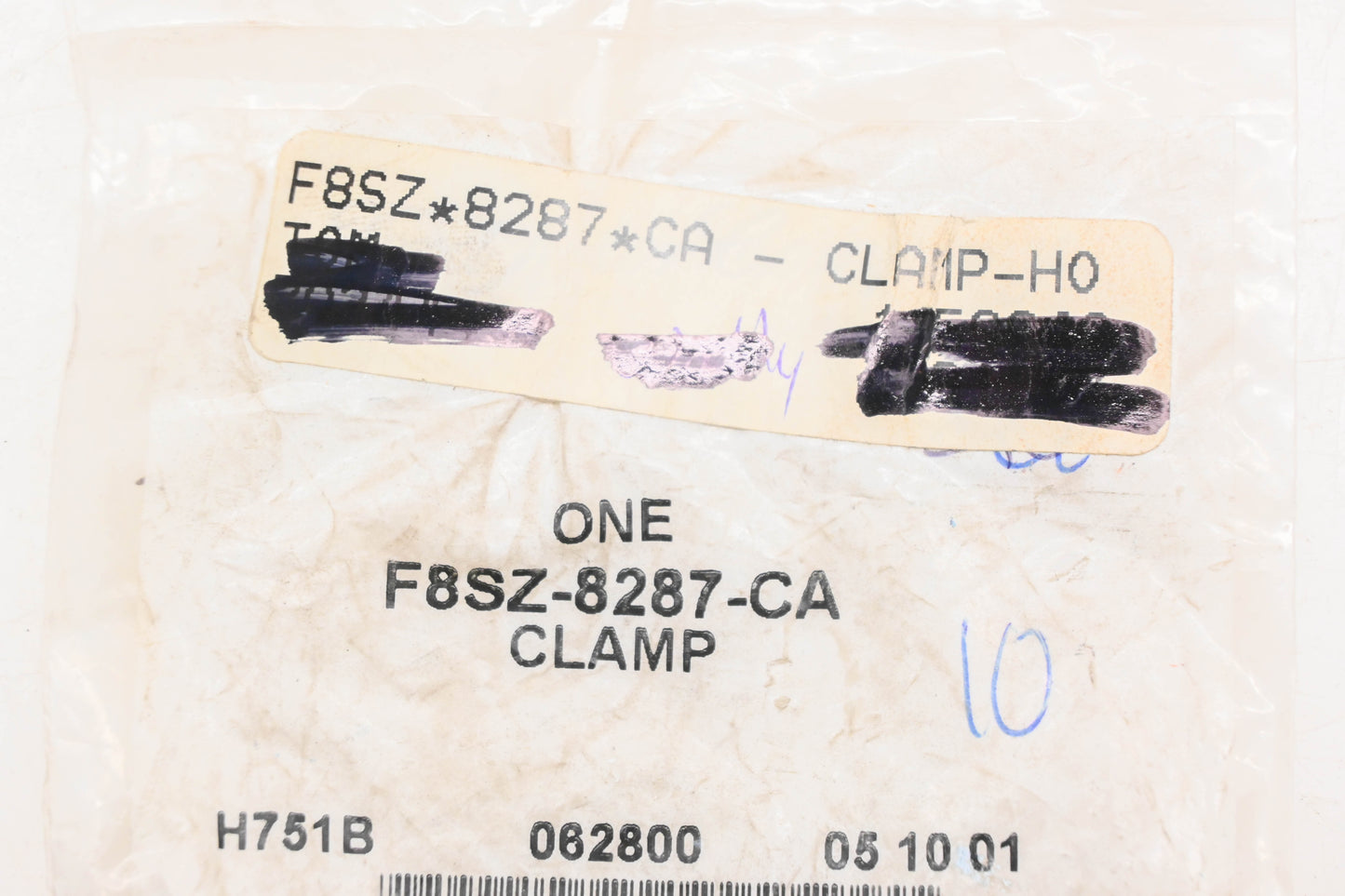 New OEM Ford F8SZ-8287-CA Hose Clamp NOS