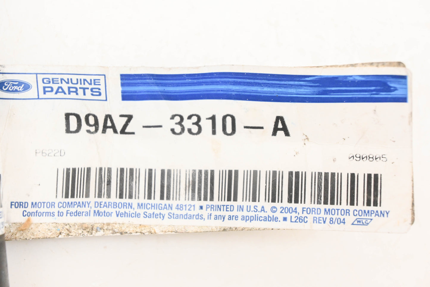 New OEM Ford D9AZ-3310-A Steering Tie Rod Adjusting Sleeve Assembly NOS