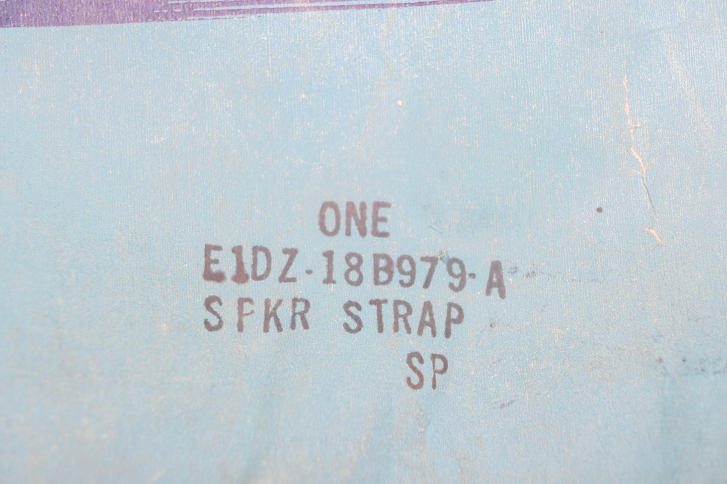 New OEM Ford E1DZ-18B979-A Rear Speaker Strap NOS