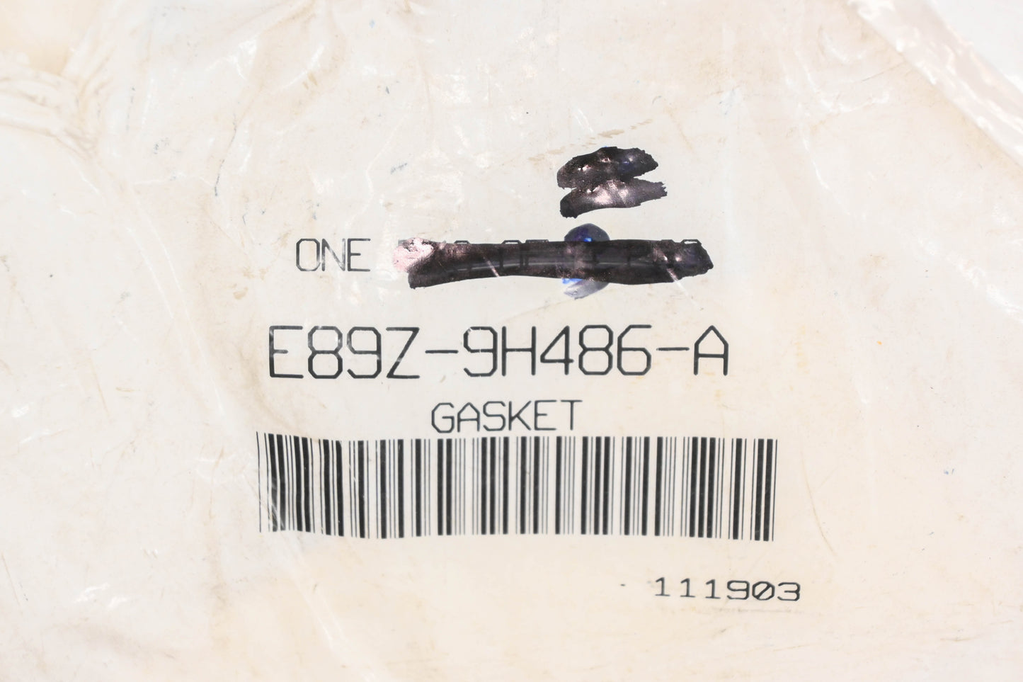 New OEM Ford E89Z-9H486-A Fuel Injection Plenum Gaskets Qty 2 NOS