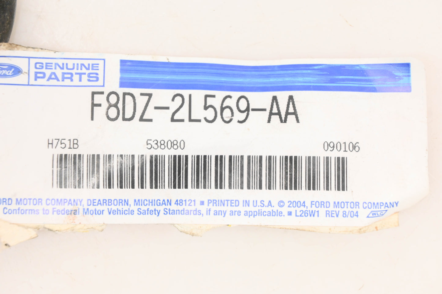 New OEM Ford F8DZ-2L569-AA Brake Line Tube NOS
