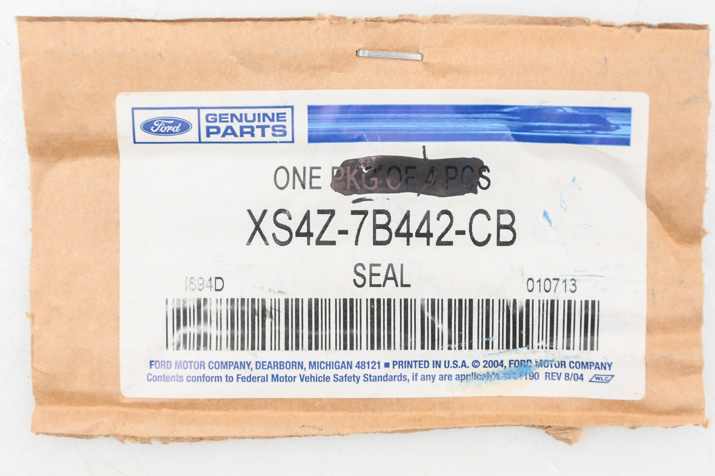 New OEM Ford XS4Z-7B442-CB Clutch Steel Plate NOS