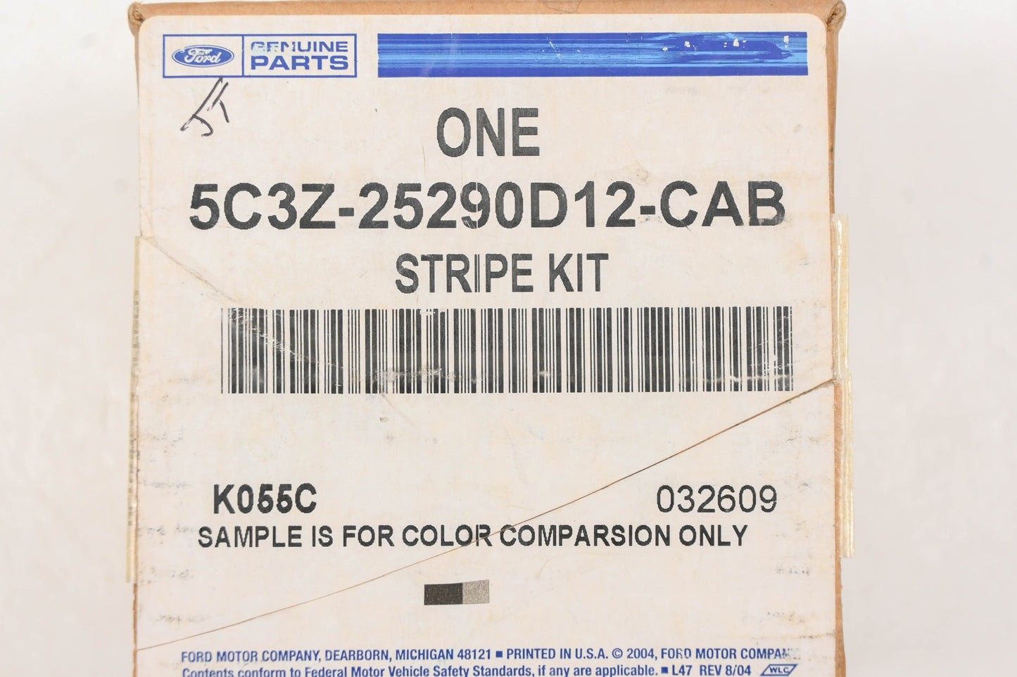 New OEM Ford 5C3Z-25290D12-CAB Right Side Stripe Decal Kit NOS