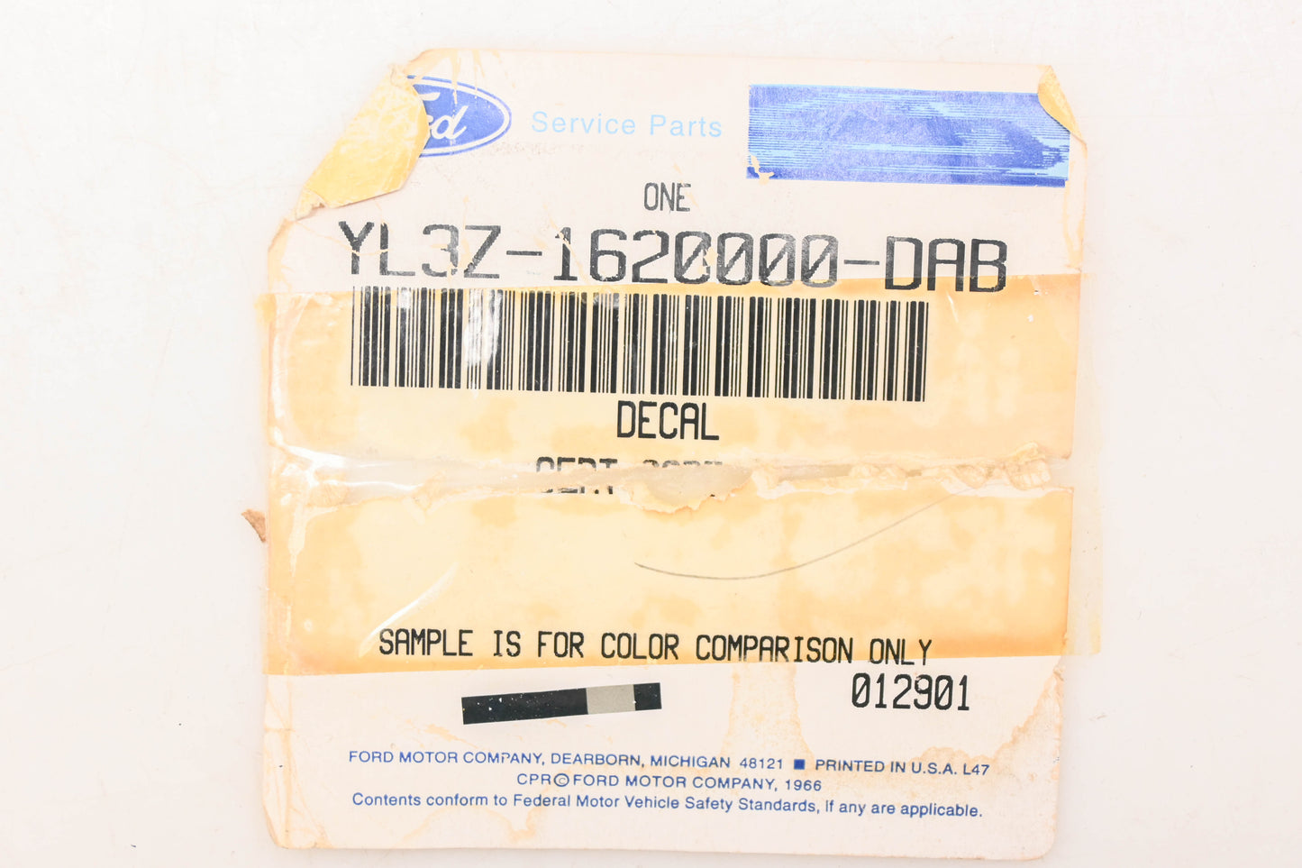 New OEM Ford YL3Z-1620000-DAB Right Side Stripe Decal Kit NOS