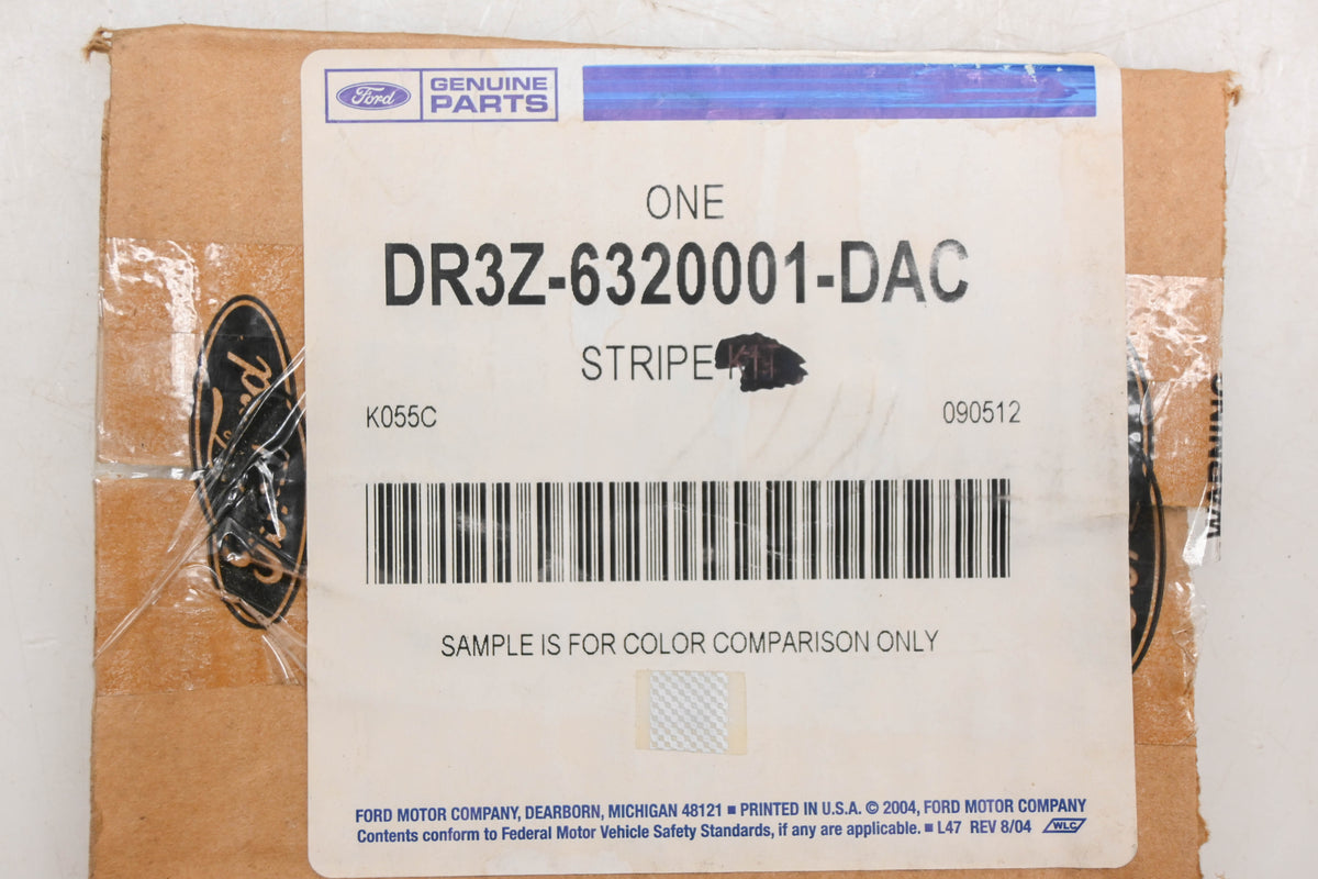 New OEM Ford DR3Z-6320001-DAC Hood Stripe Decal NOS