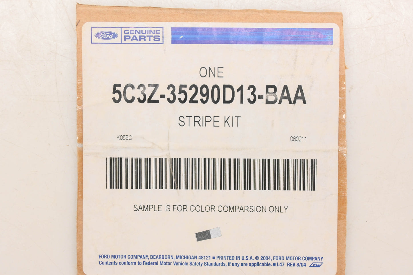 New OEM Ford 5C3Z-35290D13-BAA Left Side Stripe Decal Kit NOS