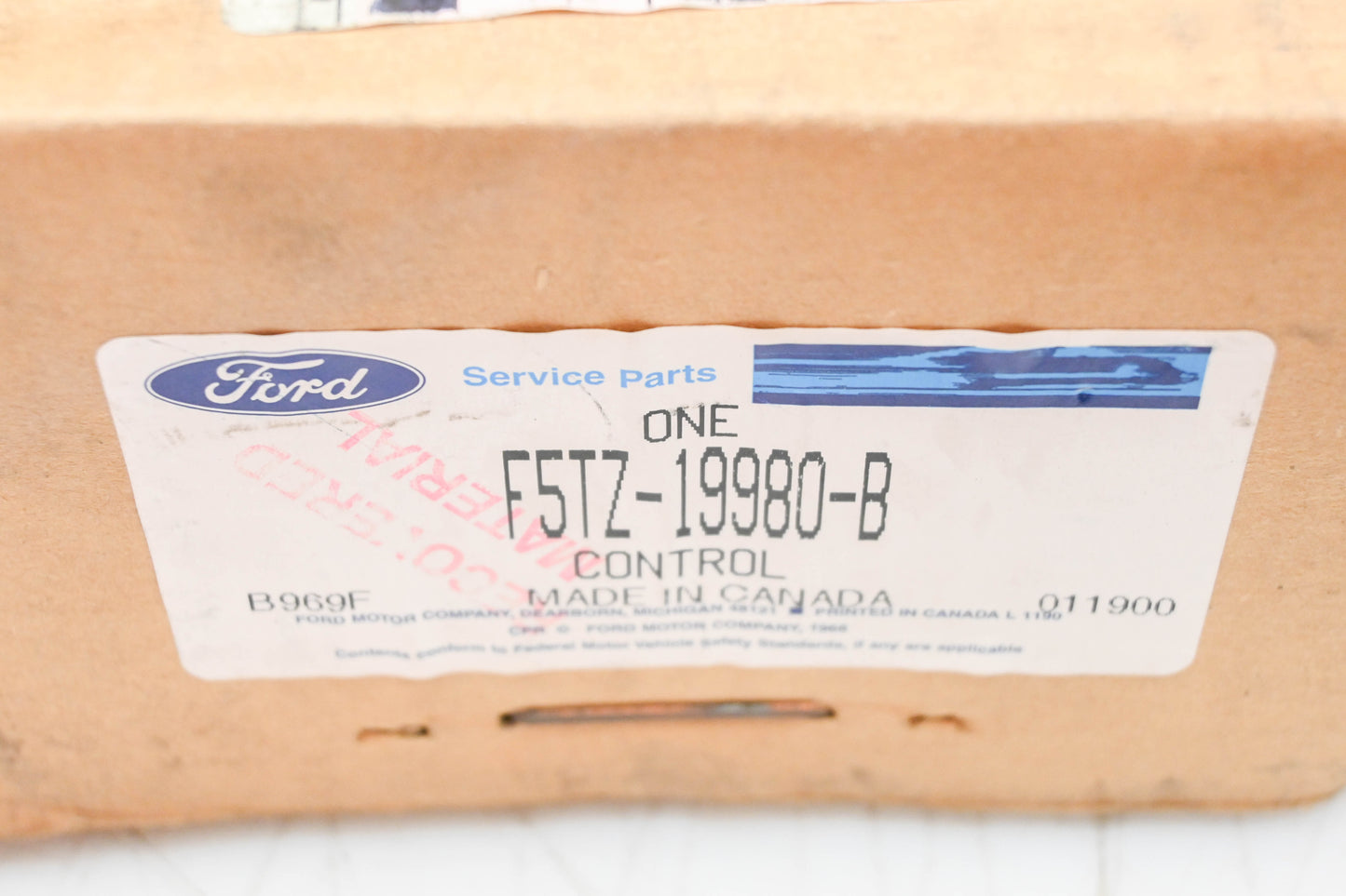 New OEM Ford F5TZ-19980-B Heater/ AC Dash Control Unit Assembly NOS