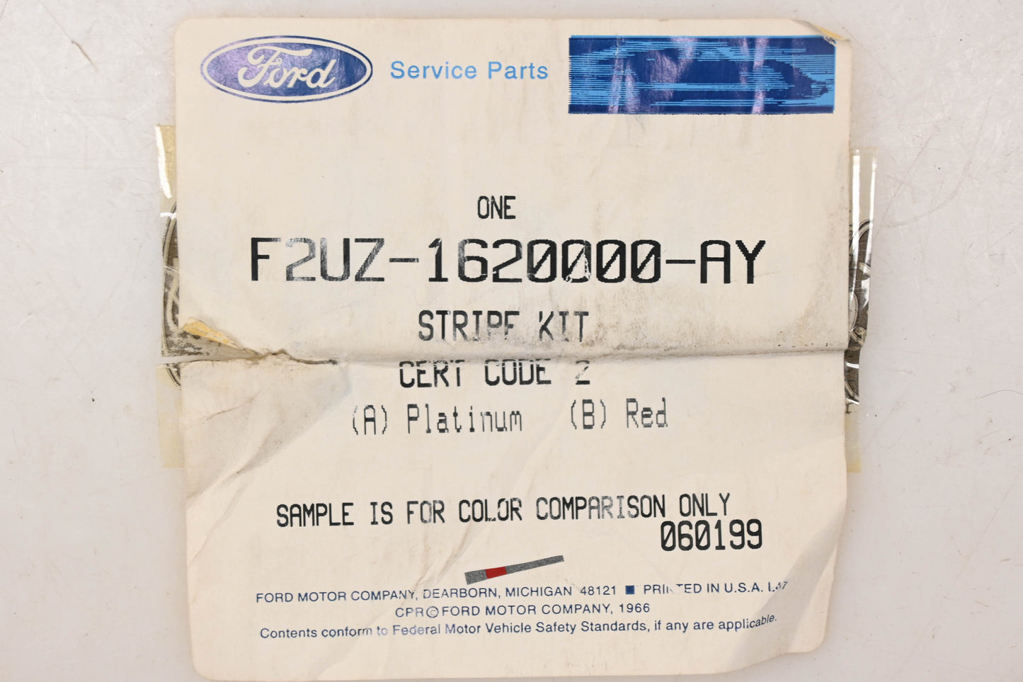 New OEM Ford F2UZ-1620000-AY Stripe Decal Kit NOS