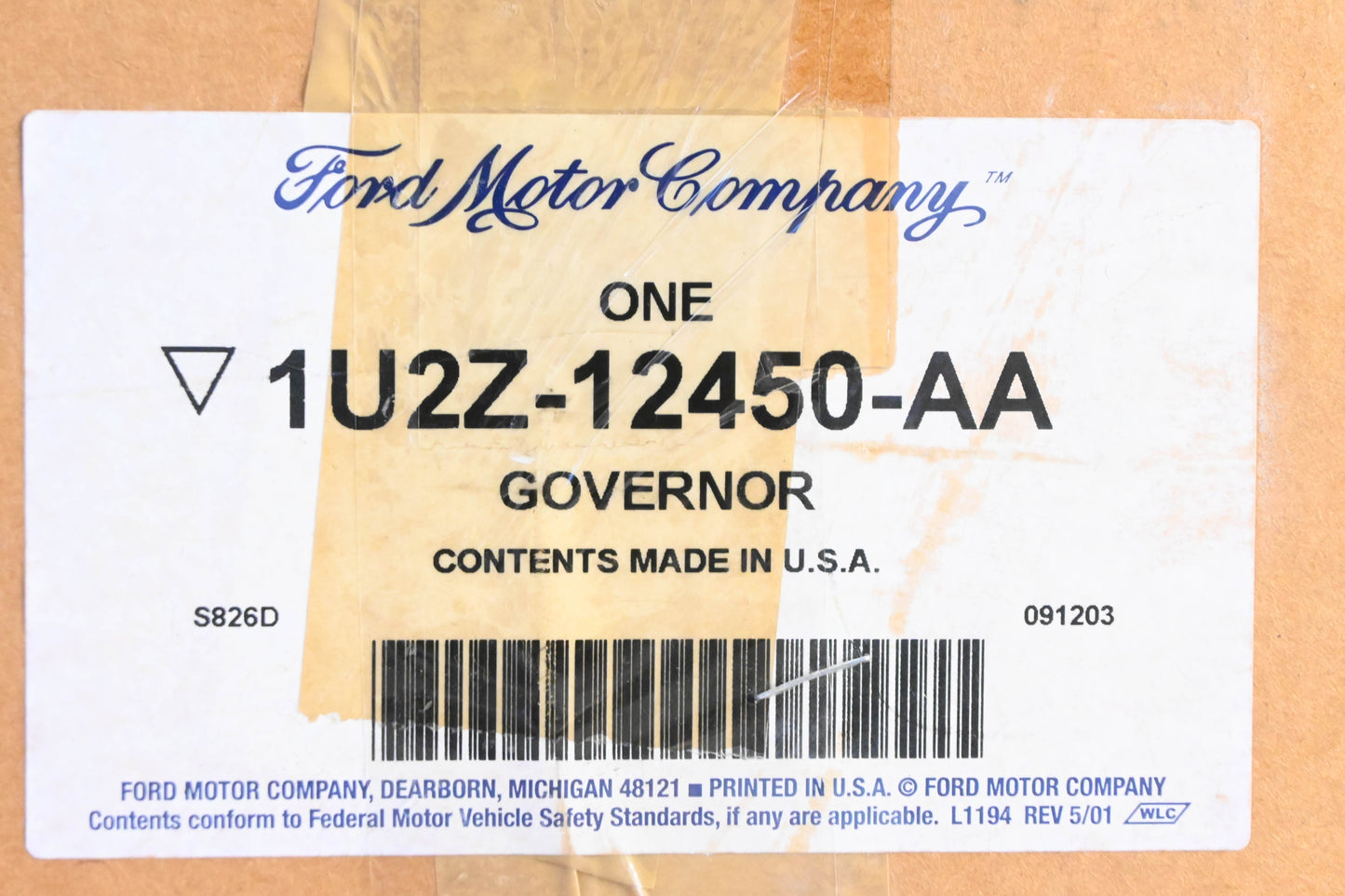 New OEM Ford 1U2Z-12450-AA Accelerator Governor Servo Assembly NOS