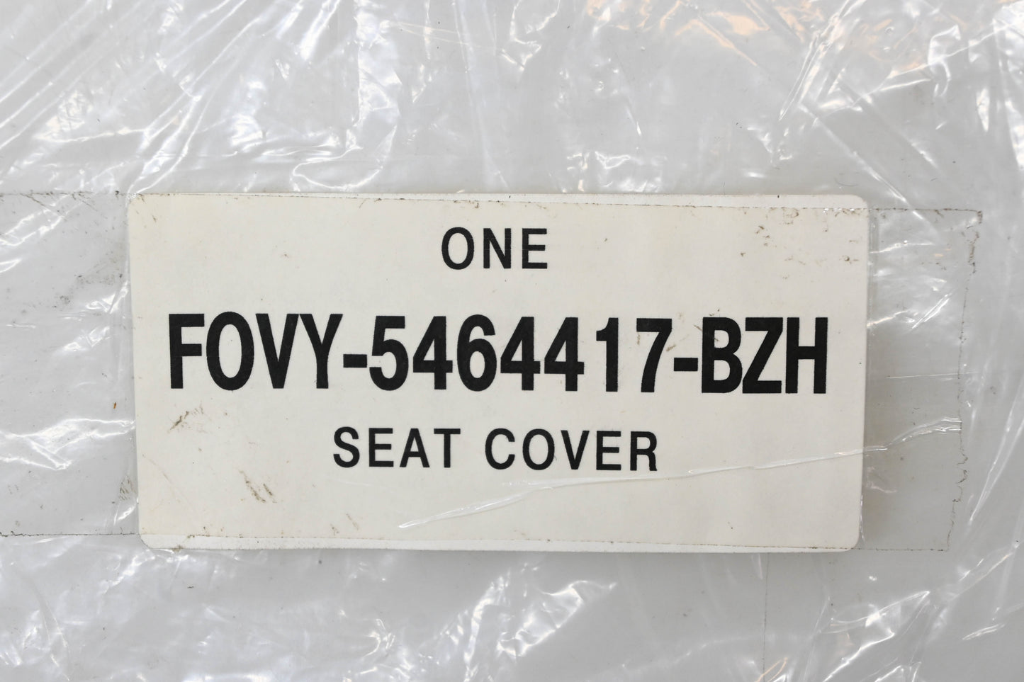 New OEM Ford F0VY-5464417-BZH Front Seat Back Cover Assembly NOS