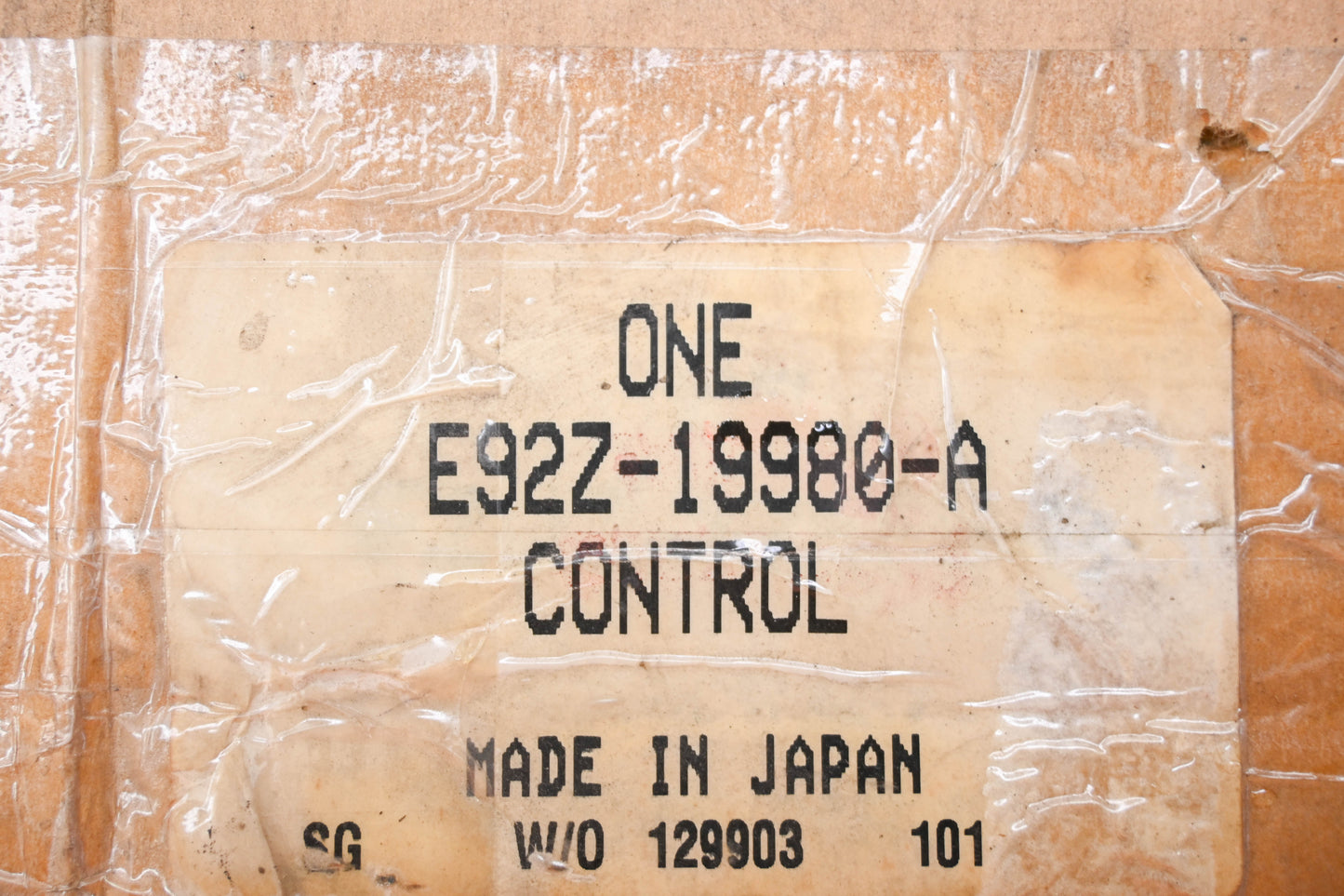 New OEM Ford E92Z-19980-A Heater/ AC Dash Control Unit Assembly NOS