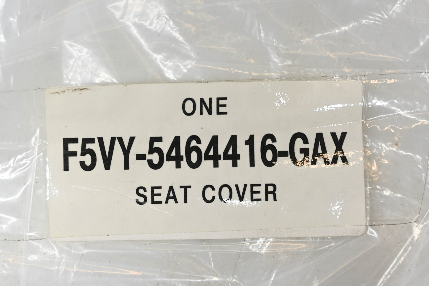 New OEM Ford F5VY-5464416-GAX Front Left Seat Back Cover Assembly NOS