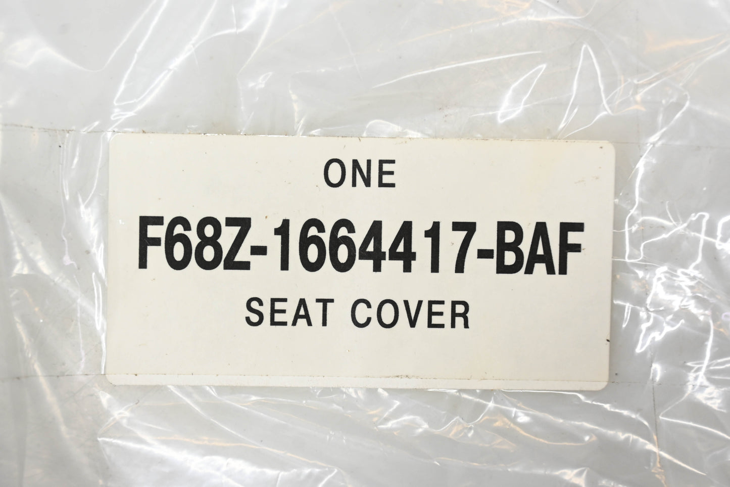 New OEM Ford F68Z-1664417-BAF Front Seat Back Cover Assembly NOS
