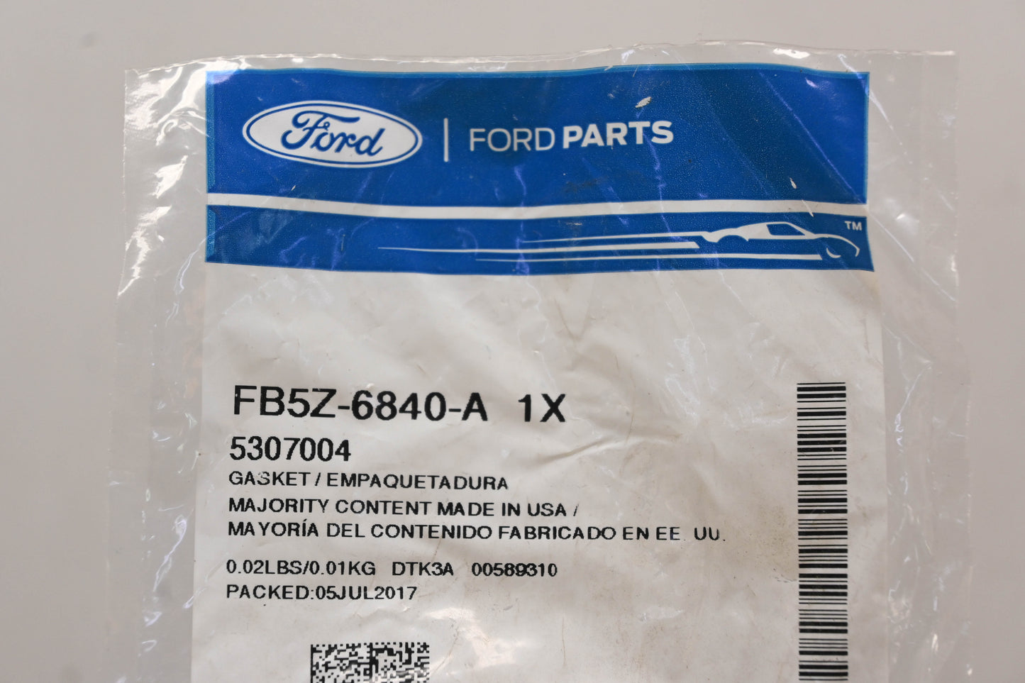 New OEM Ford FB5Z-6840-A Oil Filter Adapter Gasket NOS
