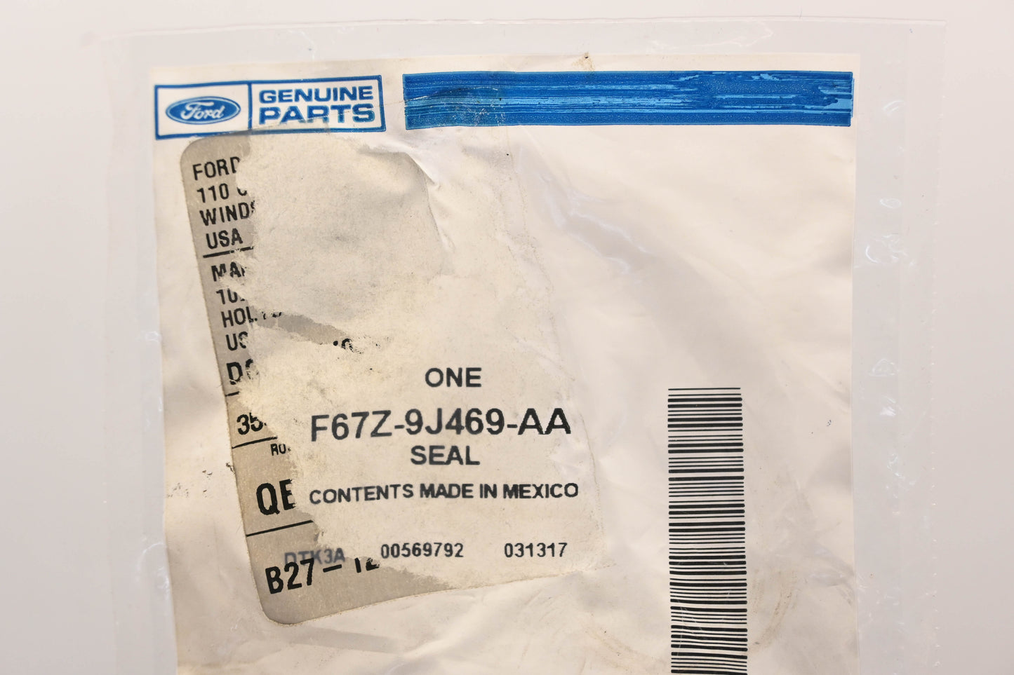 New OEM Ford F67Z-9J469-AA EGR Valve Gasket NOS