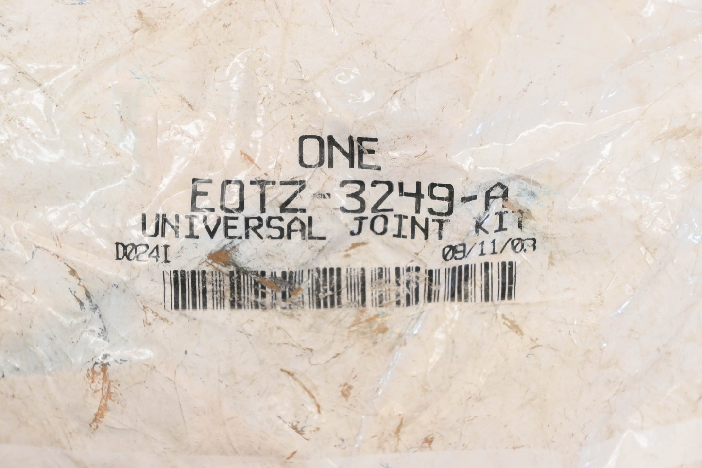 New OEM Ford E0TZ-3249-A Universal Joint Kit NOS